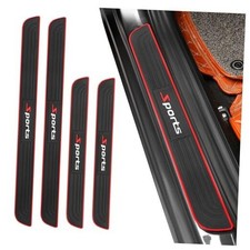 4PCS Car Door Sill Protector,Anti-Scratch  Waterproof Car Door Sills Scratch