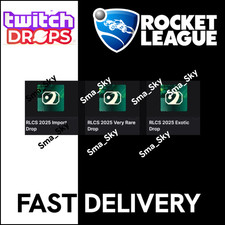 Rocket League Twitch Drops -  RLCS 2025 x29 (...