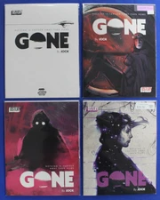 Gone #1-3 Complete Set Lot of 4 VF/NM 2023 DSTLRY LCSD 1:10 1 2 3
