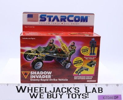 Shadow Invader Starcom 1987 Coleco Vintage Action Figure Vehicle NEW SEALED