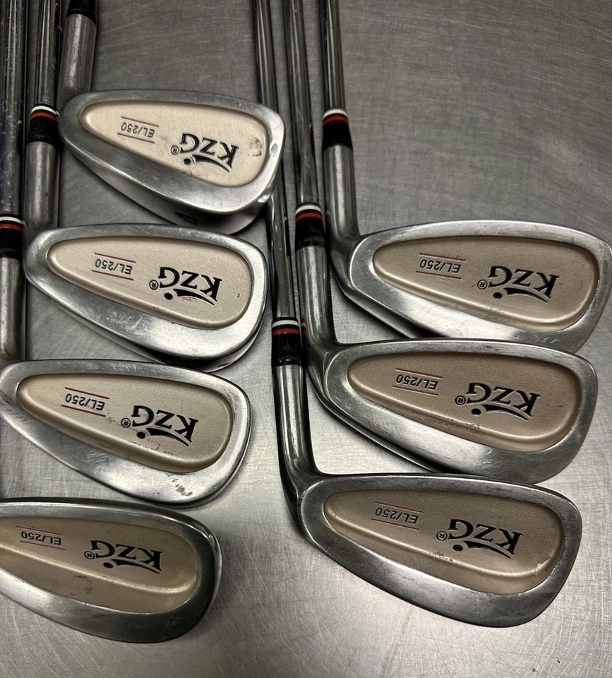 Kzg El-250 8 Piece Iron Set. 3/4/5/7/8/9/PW & 7 CH II - Image 2 of 4