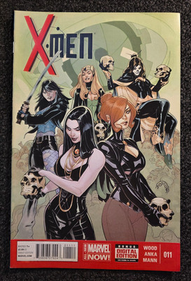 X MEN 11 Terry DODSON Cover GHOSTS Wolverine Pyslocke Vol 4 2013 Marvel 1 Copy
