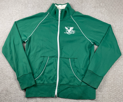 American Eagle Track Jacket Mens Large Vintage Fit Green