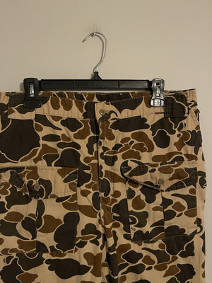 Vintage 10X Tan Duck Camo Hunting Outdoor Made USA Cargo Pants