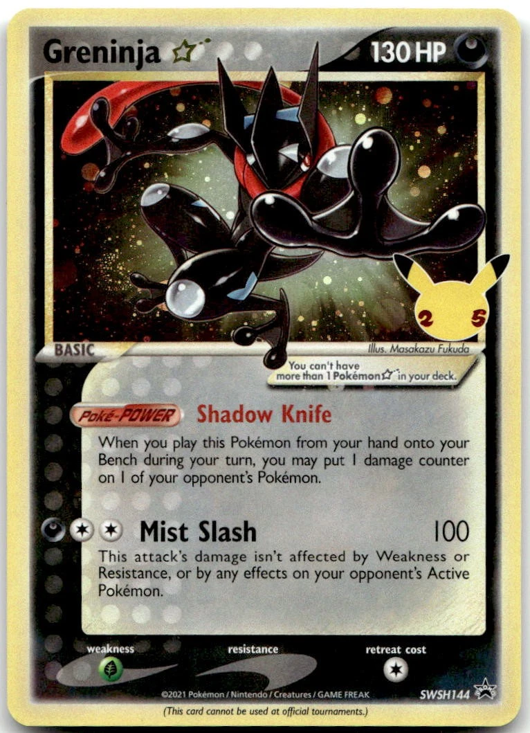 Greninja Star Pokémon TCG Cards for sale | eBay