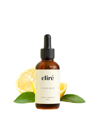 AS SHOWN Elire Lemon Balm Extract Drops - Digestive Relief & Anti-Bloat Supplement 1 oz/