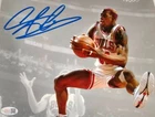 Dennis Rodman Signed METALLIC Photo 8x10  NWO Bulls Worm Autograph HOF JSA HOGAN