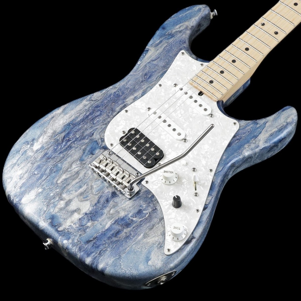 ギター james tyler SE HD royal blue shmear James Tyler Studio Elite HD - Royal Blue Tint over Black