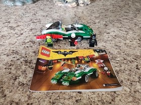 LEGO BATMAN MOVIE  70903 The  Riddler Racer with 3 Minifigures + Manual