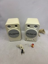 Roland MA-8 Micro Monitor Stereo Speakers Pair Tested item Free Shipping