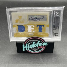 MATTHEW STAFFORD 2009 TOPPS TRIPLE THREADS RPA #1/1 Rookie AUTO Plate - BGS 8.5