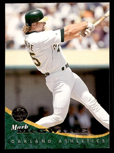Mark McGwire #391 1994 Leaf card