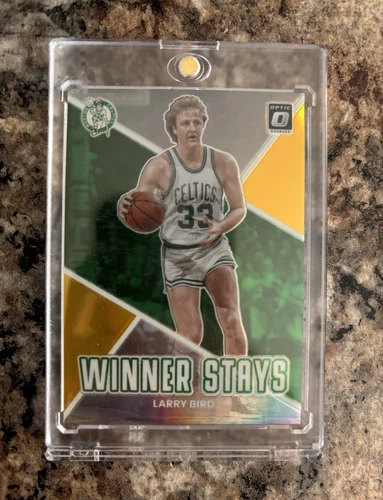 Panini 2022-23 Donruss Gold Optic Winner Stays Larry Bird Celtics #15 /10