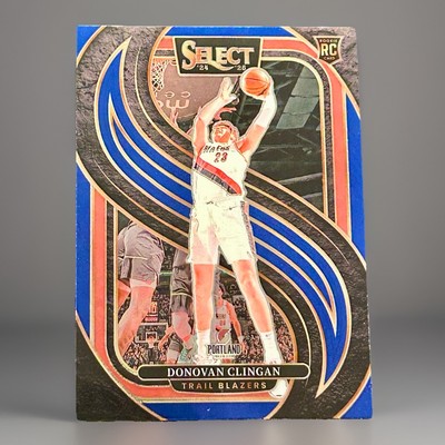 Donovan Clingan Rookie Card Premier Level 2024-25 Panini Select