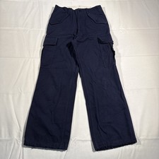 Comme Des Garcons Tricot Cargo Pants Navy Blue Medium 28x27