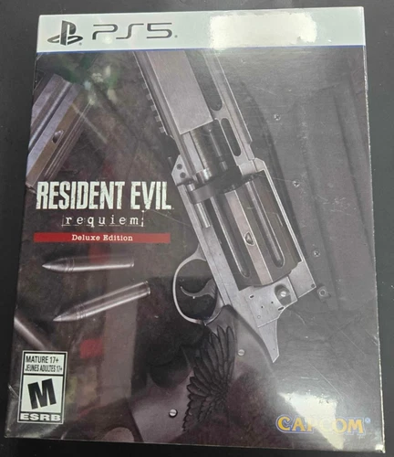 Resident Evil Requiem Deluxe Edition with Steelbook - PS5 Version  New Sealed