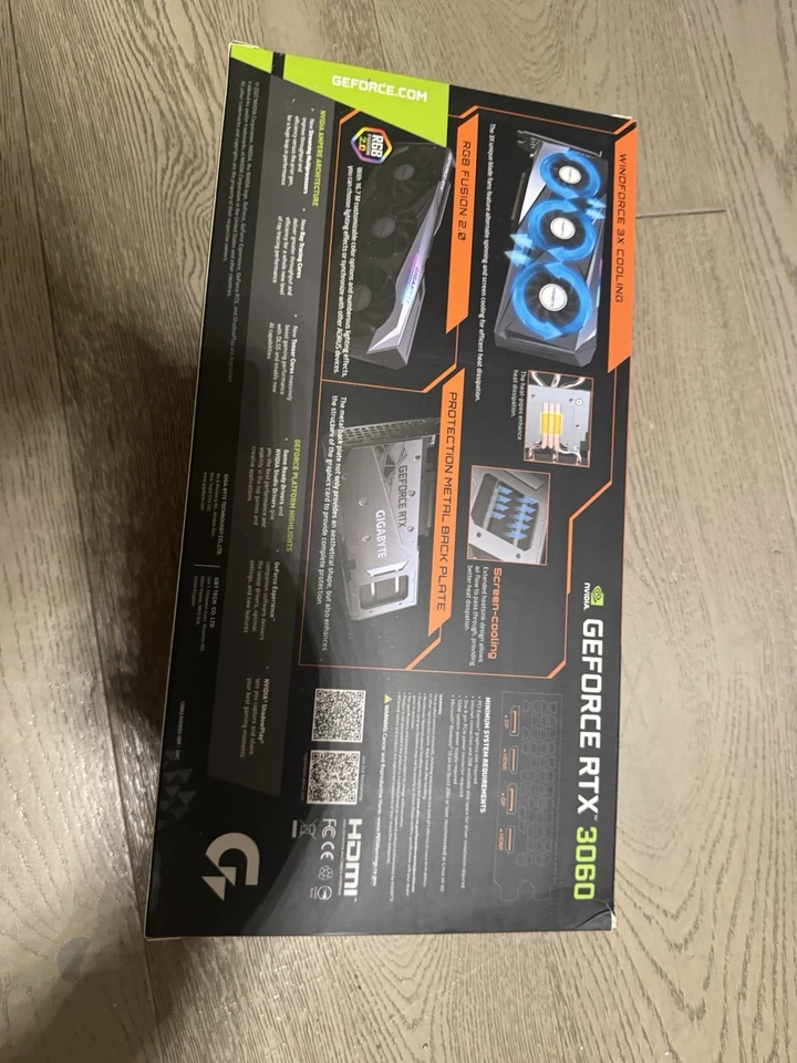 GIGABYTE NVIDIA GEFORCE RTX 3060 OC EDITION REV 2.0 GRAPHIC CARD - Image 3 of 4