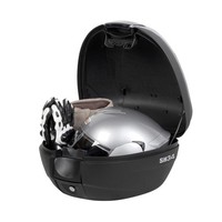 Topcase Shad SH34 Schwarz-Kohlefaser 34L Mit Halterung (FüR 1 Integralhelm + Zu