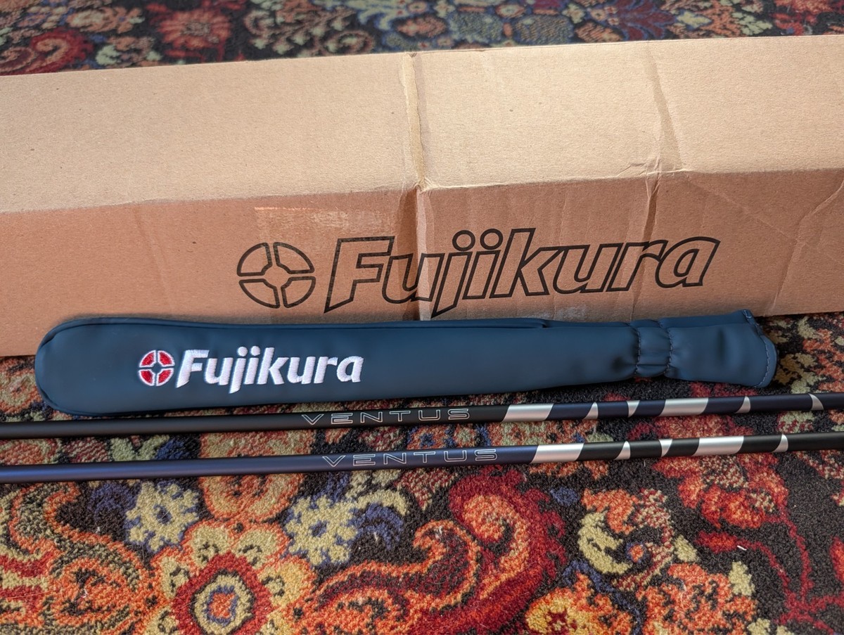 2026 Fujikura VENTUS Blue & Black Alignment Sticks and Cover