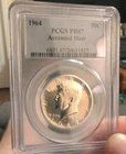 1964 PR 67 50c Accented Hair Kennedy Half Dollar Silver PCGS PR67