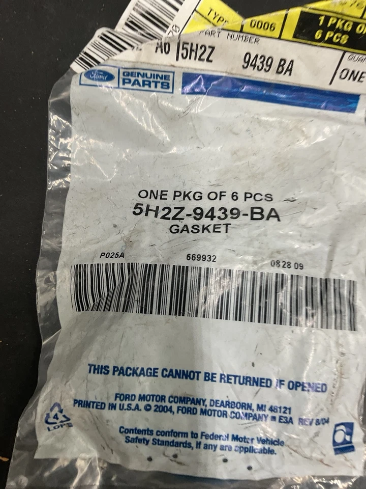 Genuine Ford OEM 5H2Z-9439-BA Manifold Gasket - Изображение 2 из 4
