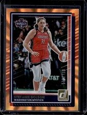 2025 Panini Donruss WNBA Stefanie Dolson Orange Laser #/199 Mystics