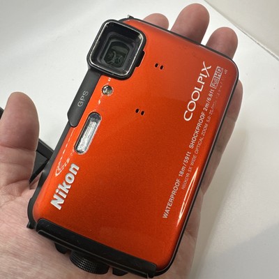 Nikon COOLPIX AW110 オレンジ Amazon.com : Nikon COOLPIX AW110 Wi-Fi and Waterproof