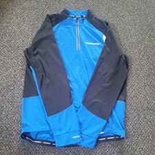 Muddy Fox Pure Cycling Jacket Mens Size XL Blue Black
