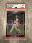 2002 BOWMAN CHROME | REFRACTOR [#263/500]KEN GRIFFEY JR. 55 PSA MINT 9 /500