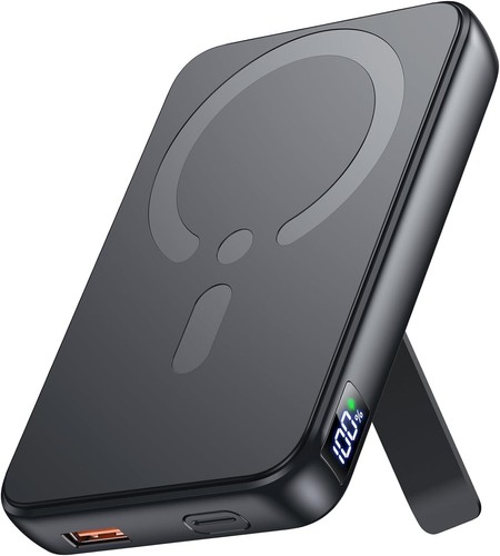 MagSafe Powerbank 12000mAh – Magnetisch, 22.5W, USB-A/USB-C, für iPhone - Bild 2 von 8