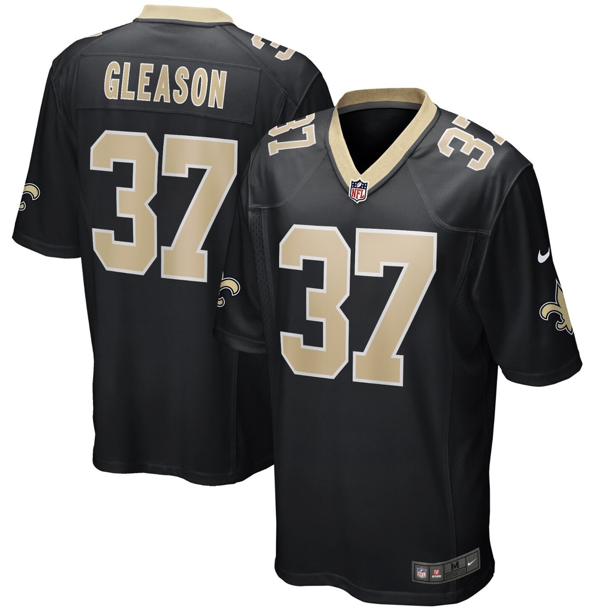 ​【激レア】サウサンプトン01-03 GKユニフォーム Saints自社ブランド New Orleans Saints Steve Gleason #37 Nike Black Retired NFL Game