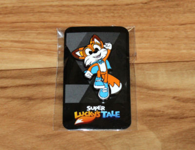 Super Lucky's Tale Xbox One Promo Anstecker Pin Badge Gamescom 2017 