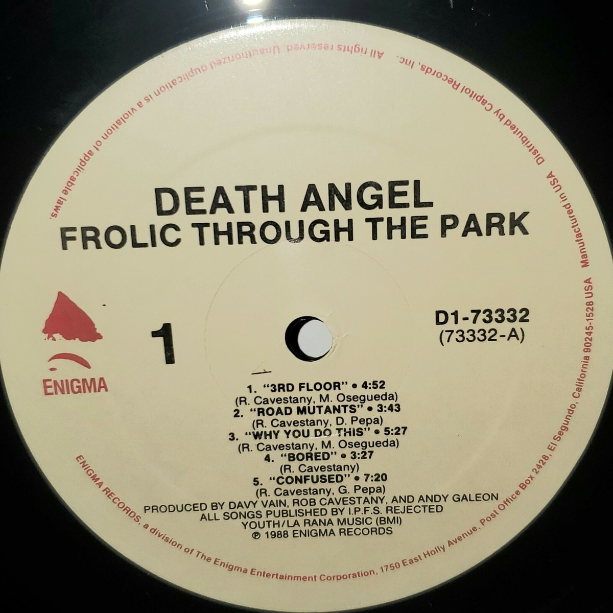 洋楽 Death Angel - Frolic Through the Park LP DEATH ANGEL - Frolic Through The Park [Limited Expanded