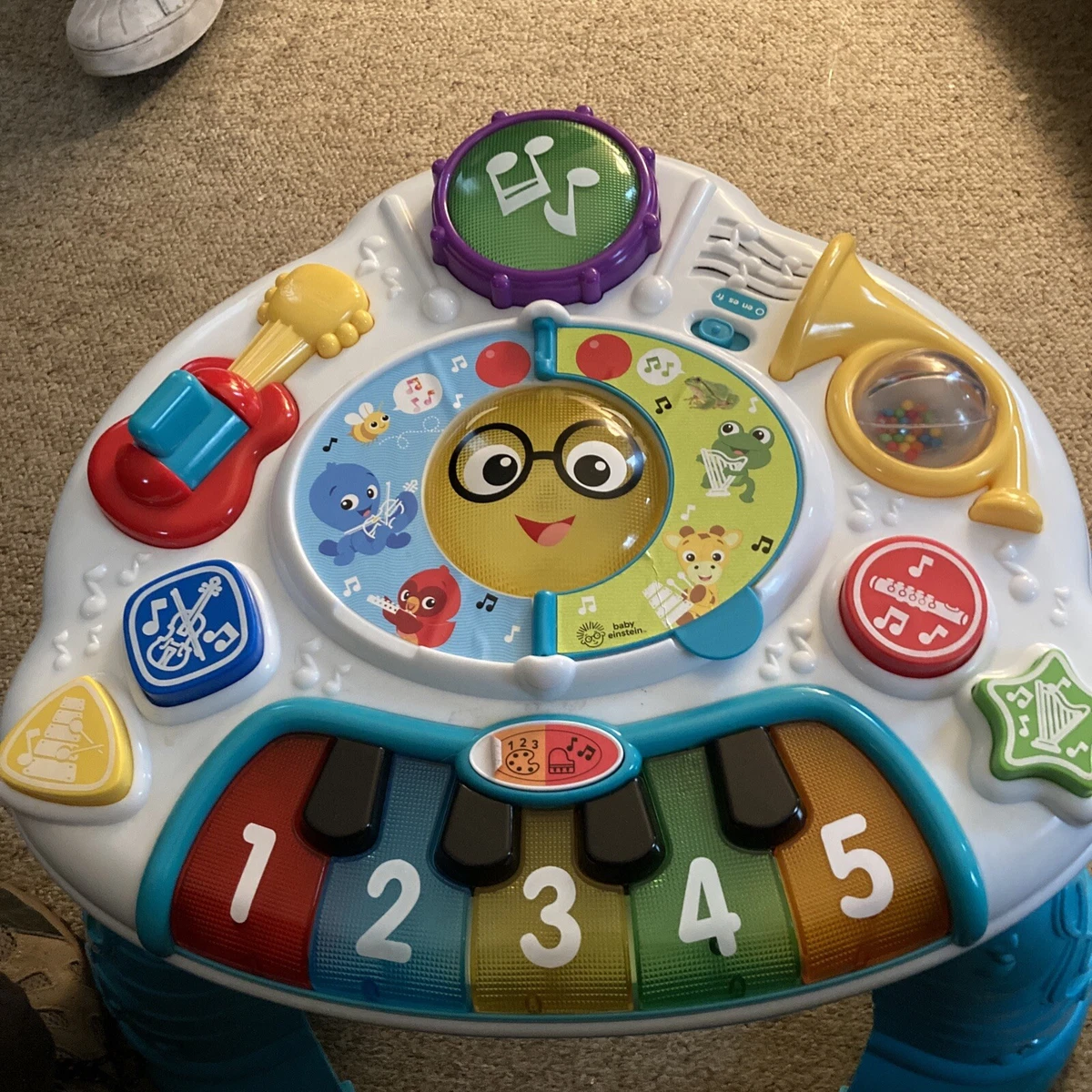 Baby Einstein Discovering Music Activity Table Blue