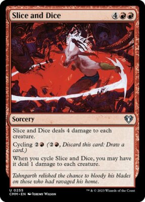 MTG Slice and Dice NM-Mint Commander Masters 