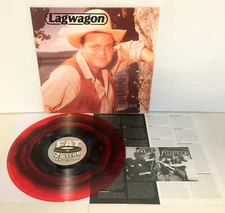 LAGWAGON hoss Lp COLOR SWIRL Vinyl Record with lyrics insert , 25th anniversary