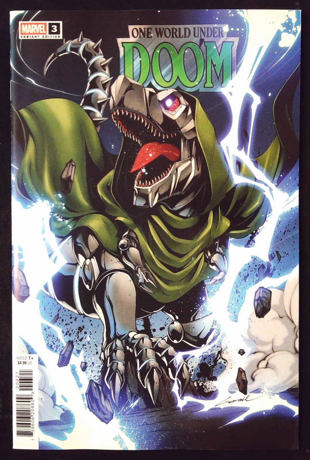 ONE WORLD UNDER DOOM (2025) #3 - Doomasaur Variant - New Bagged