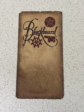 Walt Disney World Pirates Adventure Treasure of the Seven Seas Map Blackbeard