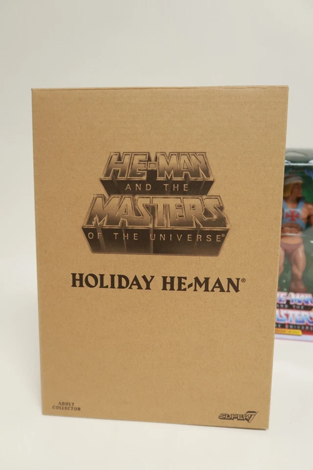 宇宙大师经典假日 He-Man 圣诞 MOTUC SUPER 7 MOTU 完好带盒 — 第 2/4 张图片
