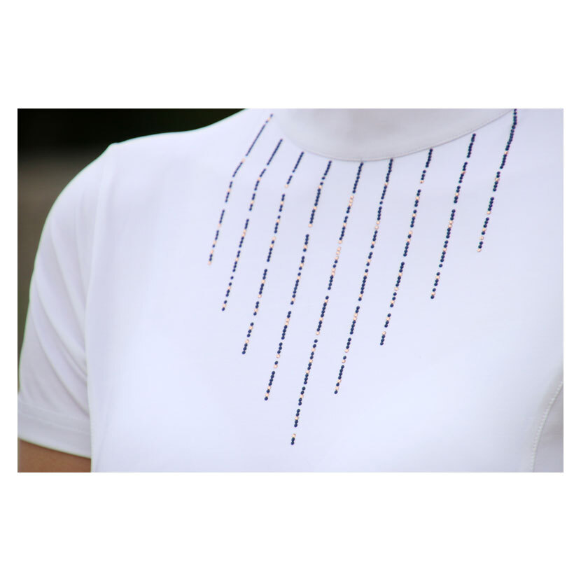 HY EQUESTRIAN Roka Royal Show Chemise Blanc avec
