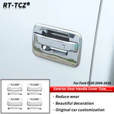 Chrome Door Handle Bowl Cover Trim for Ford F150 2009-2014 Exterior Accessories