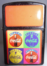 COCA COLA® BRIQUET ESSENCE NO ZIPPO COCA-COLA N°898 LOGO