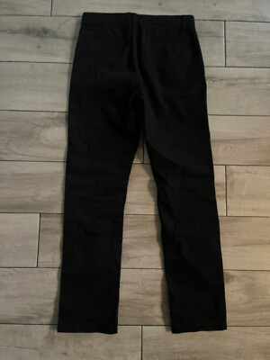 Childrens Place Boy Black Dress Pants Size 12