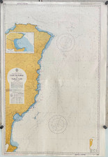 Admiralty NZ 55 Neuseeland Nord Insel Ost Küste Kap Runaway Nautische Seekarte