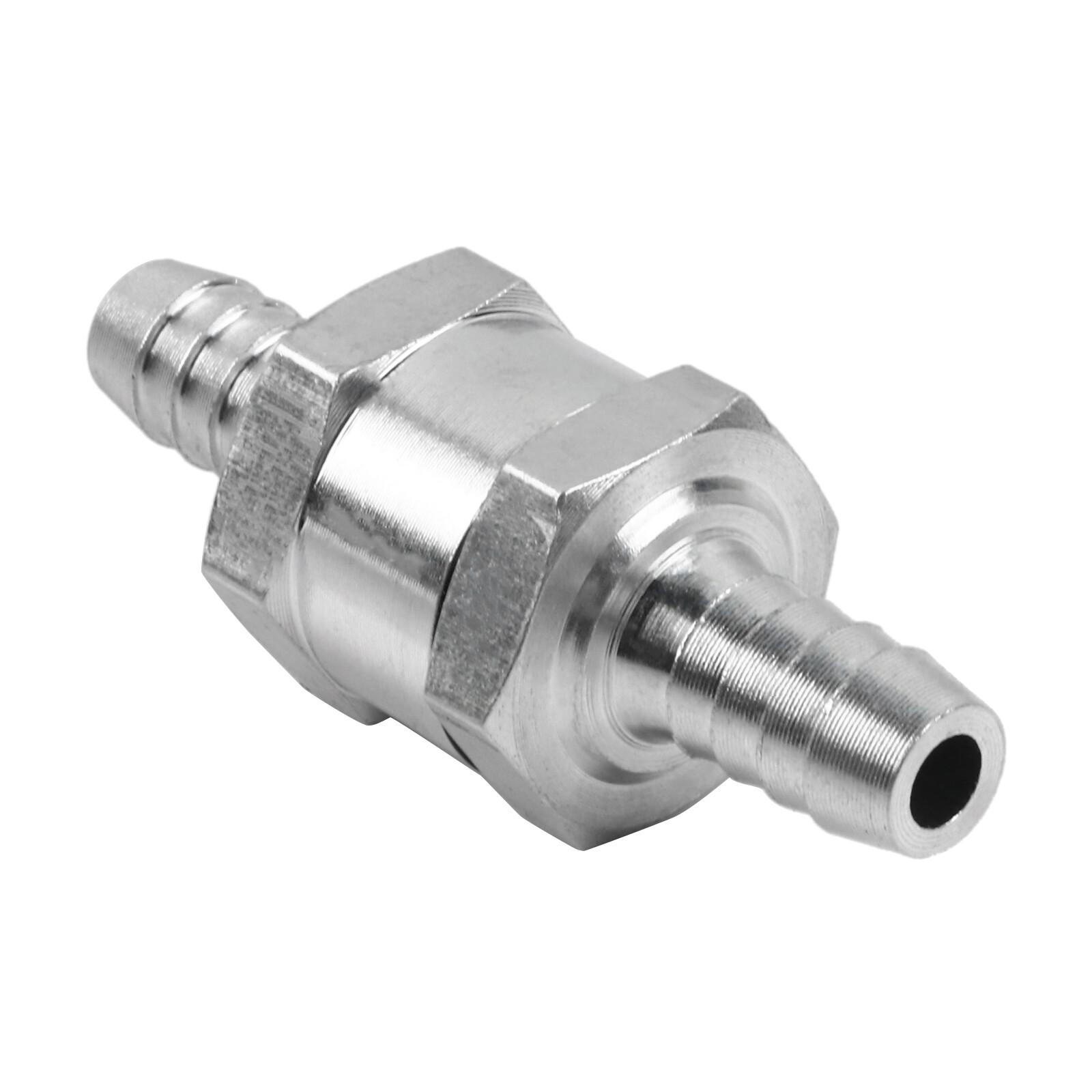 3/8" 10mm Aluminium Fuel Line One Way NonReturn Check Valve Petrol Diesel Oil eBay