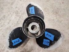 ALUMINUM 14 1/2" X 19P MERCURY BLACK MAX PROP, 48-832830A45 19P, FLO TORQ, P8419