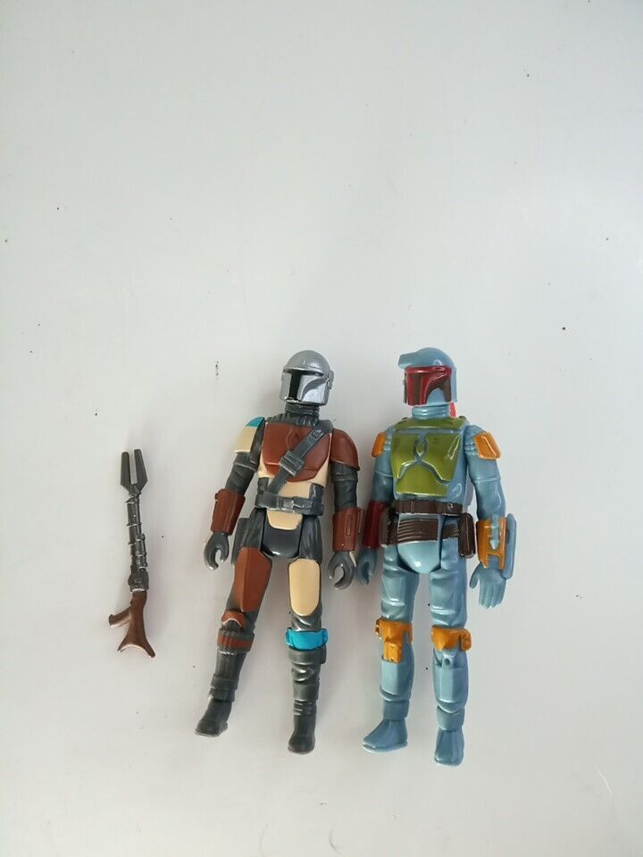 Star Wars Retro Collection Boba Fett & Din Djarin Action Figures