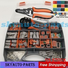 1600PC New for DT Connector Plug Kit for 14 16 18 20 AWG Stamped Contact USA