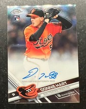 2017 Topps Chrome Rookie Autograph Donnie Hart
