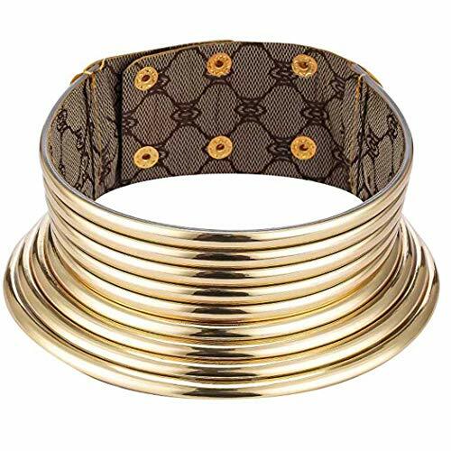 Barode African Choker Necklace Gold 
